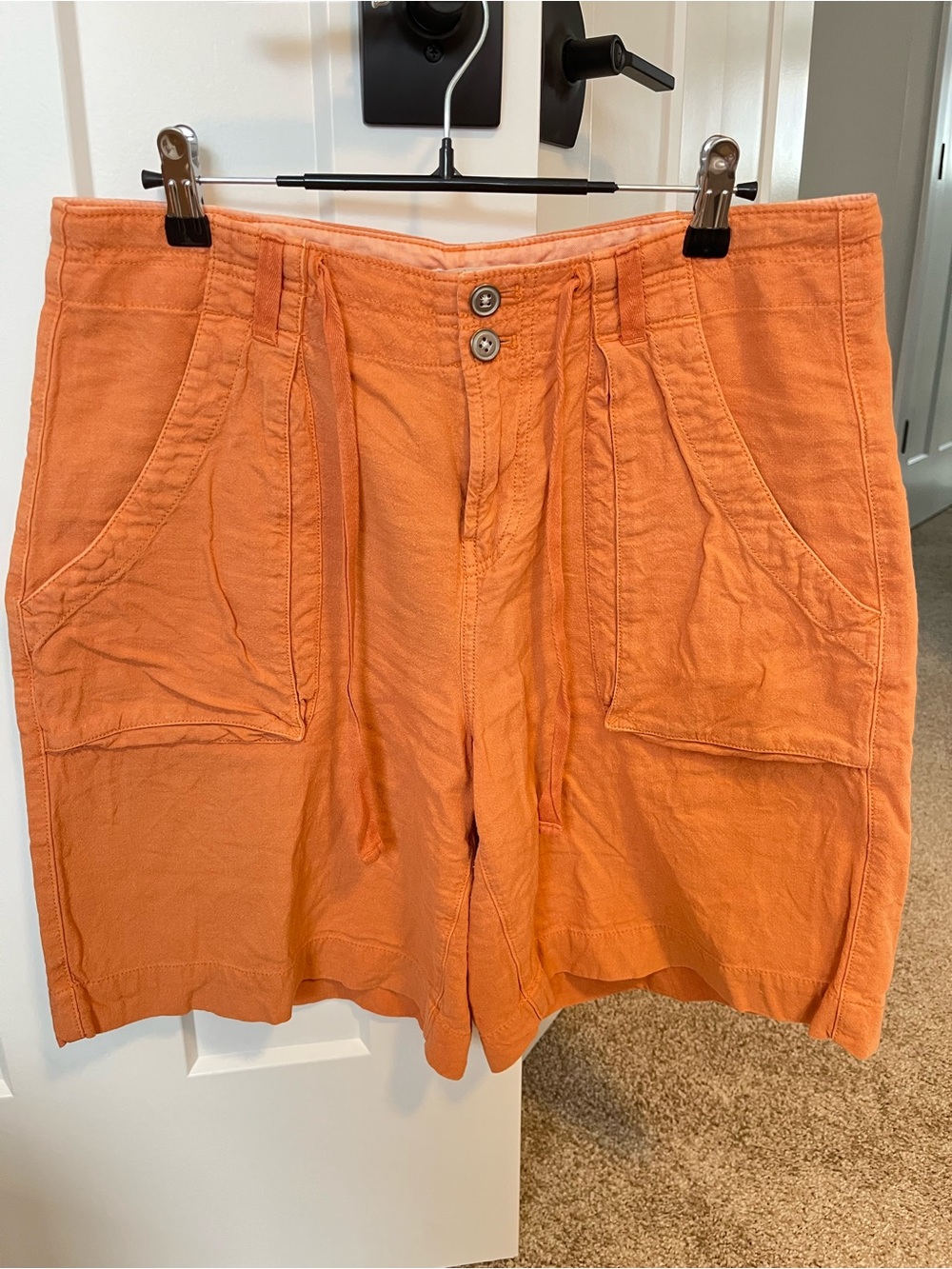 Pilcro Linen Shorts